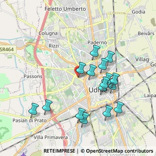 Mappa Via Vecellio, 33100 Udine UD, Italia (1.9)