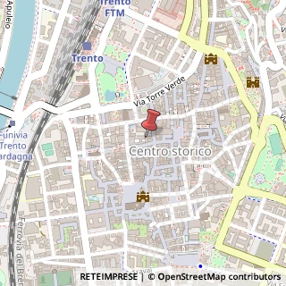 Mappa Via delle Orne, 5, 38122 Trento, Trento (Trentino-Alto Adige)