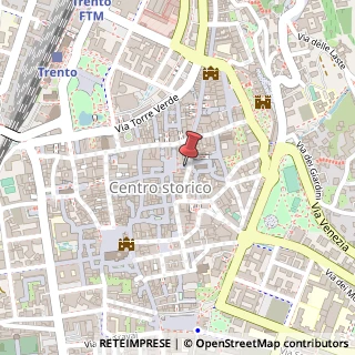 Mappa Via San Pietro, 34, 38122 Trento, Trento (Trentino-Alto Adige)