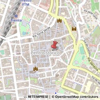 Mappa Via San Pietro, 55, 38122 Trento, Trento (Trentino-Alto Adige)