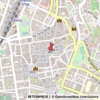 Mappa Via del Simonino, 15, 38122 Trento, Trento (Trentino-Alto Adige)