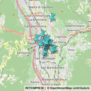 Mappa Via del Simonino, 38122 Trento TN, Italia (0.71333)