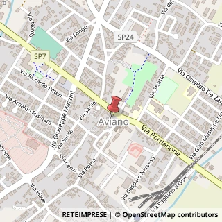 Mappa Piazza Duomo, 11, 33081 Aviano, Pordenone (Friuli-Venezia Giulia)