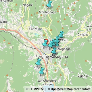 Mappa Viale Industria, 38057 Pergine Valsugana TN, Italia (1.37364)
