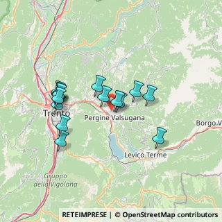 Mappa Viale Industria, 38057 Pergine Valsugana TN, Italia (6.31267)