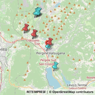 Mappa Viale Industria, 38057 Pergine Valsugana TN, Italia (4.00091)