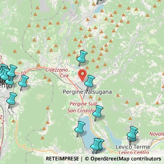 Mappa Viale Industria, 38057 Pergine Valsugana TN, Italia (7.072)