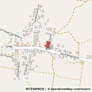 Mappa 33047 Orzano UD, Italia, 33047 Remanzacco, Udine (Friuli-Venezia Giulia)