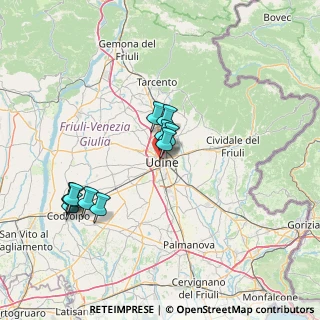 Mappa Via Prospero Antonini, 33100 Udine UD, Italia (13.31909)