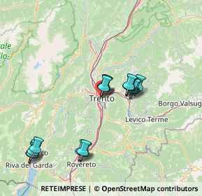 Mappa Via SS. Trinità, 38122 Trento TN, Italia (14.32625)
