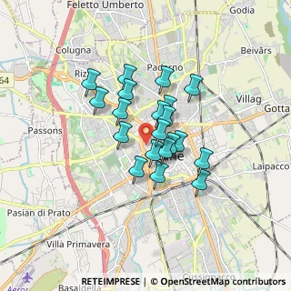 Mappa Via Villalta, 33100 Udine UD, Italia (1.186)