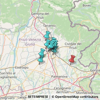 Mappa Via Villalta, 33100 Udine UD, Italia (5.14167)