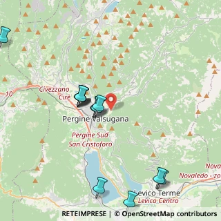 Mappa Via Ciomba, 38057 Pergine Valsugana TN, Italia (4.26308)