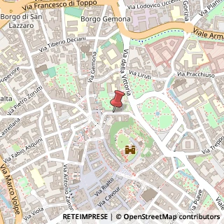 Mappa Via Portanuova, 15, 33100 Udine, Udine (Friuli-Venezia Giulia)