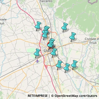 Mappa Piazza I Maggio, 33100 Udine UD, Italia (5.66615)