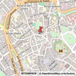 Mappa Via Giuseppe Mazzini, 7, 33100 Udine, Udine (Friuli-Venezia Giulia)