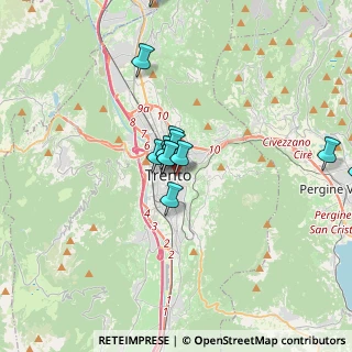 Mappa Via dei Molini, 38122 Trento TN, Italia (2.97333)
