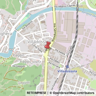 Mappa Via Sempione, 11, 28844 Villadossola, Verbano-Cusio-Ossola (Piemonte)