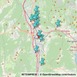 Mappa Largo Luigi Pigarelli, 38122 Trento TN, Italia (3.42727)