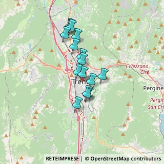 Mappa Largo Luigi Pigarelli, 38122 Trento TN, Italia (2.74133)