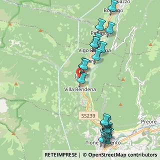 Mappa Via dell'Artigianato, 38094 Porte di Rendena TN, Italia (2.392)