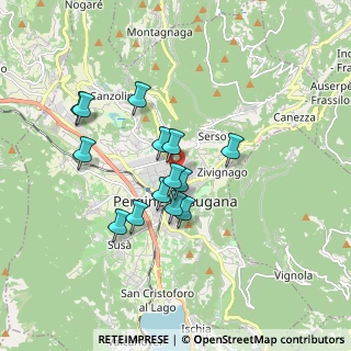 Mappa Via Marmolada, 38057 Pergine Valsugana TN, Italia (1.45)