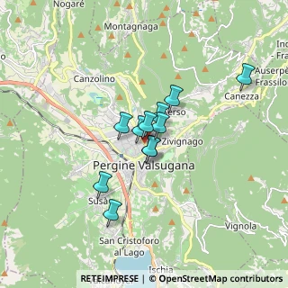 Mappa Via Marmolada, 38057 Pergine Valsugana TN, Italia (1.12636)