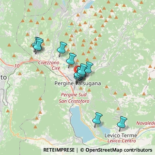 Mappa Via Marmolada, 38057 Pergine Valsugana TN, Italia (2.86538)