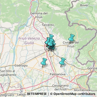 Mappa Via Generale Antonio Baldissera, 33100 Udine UD, Italia (4.9725)