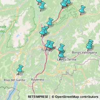 Mappa 38123 Povo TN, Italia (19.63063)