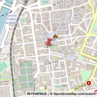 Mappa Via Giovanni Prati, 44, 38122 Trento, Trento (Trentino-Alto Adige)