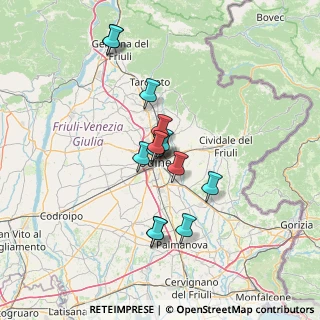 Mappa Via Muggia, 33100 Udine UD, Italia (10.69429)
