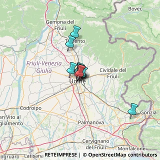 Mappa Via Muggia, 33100 Udine UD, Italia (5.9625)