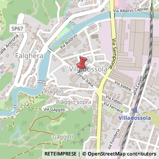 Mappa Corso Italia, 56, 28844 Villadossola, Verbano-Cusio-Ossola (Piemonte)