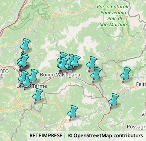 Mappa Via Pretorio, 38059 Strigno TN, Italia (15.0495)