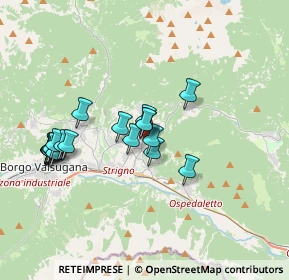 Mappa Via Pretorio, 38059 Strigno TN, Italia (3.3525)