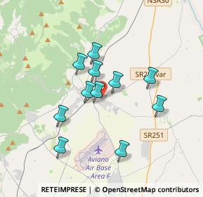 Mappa Via de Zan, 33081 Aviano PN, Italia (2.90727)