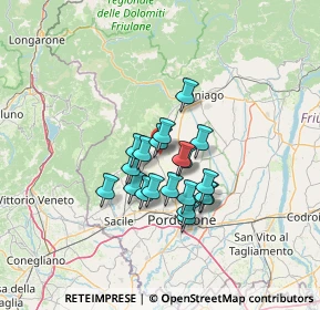 Mappa Via de Zan, 33081 Aviano PN, Italia (9.495)