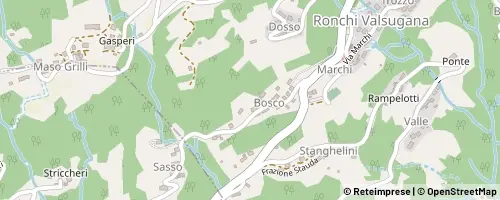 Mappa Ronchi Valsugana