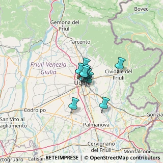 Mappa Via Baldissera, 33100 Udine UD, Italia (4.95083)