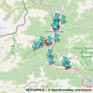Mappa Via Monte Rosa, 28844 Villadossola VB, Italia (6.591)