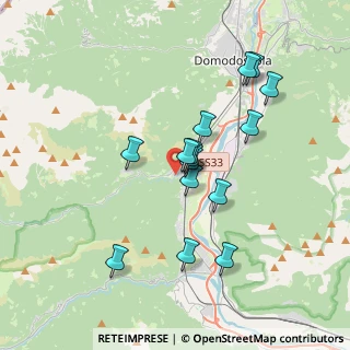 Mappa Via Monte Rosa, 28844 Villadossola VB, Italia (3.07267)