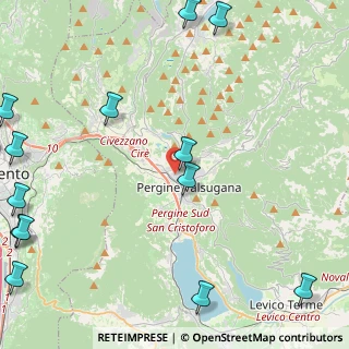 Mappa Via Francesco Petrarca, 38057 Pergine Valsugana TN, Italia (6.70308)