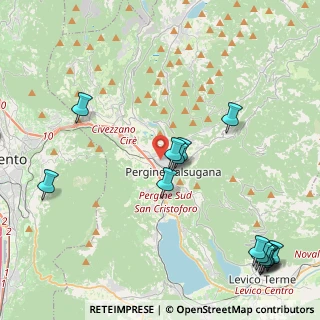 Mappa Via Francesco Petrarca, 38057 Pergine Valsugana TN, Italia (5.43)