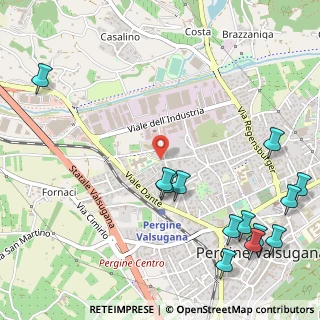 Mappa Via Francesco Petrarca, 38057 Pergine Valsugana TN, Italia (0.72692)