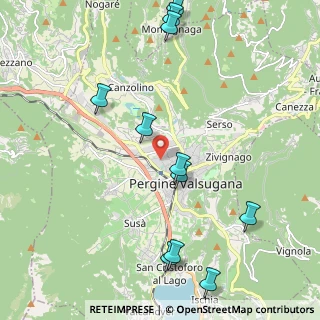 Mappa Via Francesco Petrarca, 38057 Pergine Valsugana TN, Italia (2.48182)