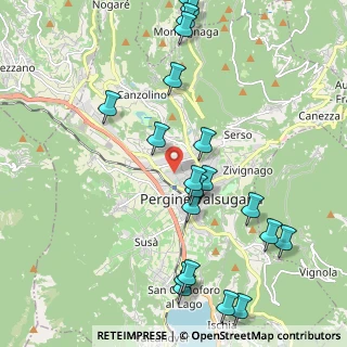 Mappa Via Francesco Petrarca, 38057 Pergine Valsugana TN, Italia (2.4375)