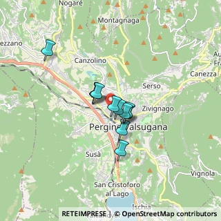 Mappa Via Francesco Petrarca, 38057 Pergine Valsugana TN, Italia (1.03455)