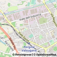 Map Pergine Valsugana