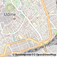 Mapa Udine